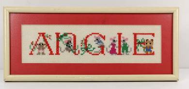ANGIE – Cross-Stitch Name Panel