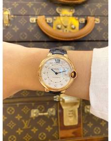 2017 Cartier Ballon Bleu 18k 750 Rose Gold Diamon