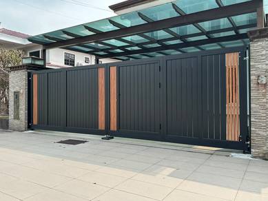 Fully Aluminum Trackless Folding Gate