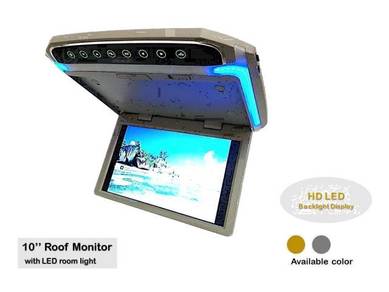 Tkc 10'' hd led roof monitor (grey)