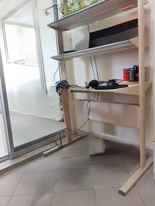 Ikea Computer Desk with FRANKLIN bar stool