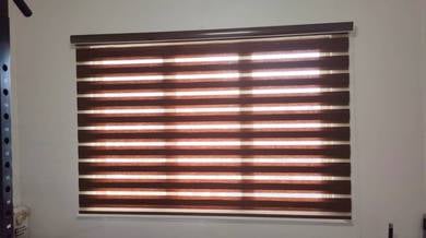 BLIND CURTAIN JENIS ZEBRA l zebra blind install