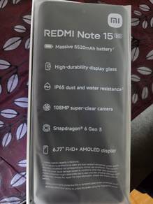 XIAOMI NOTE 15 5g