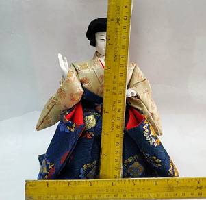 (5) Traditional Japanese Collectible Art Doll