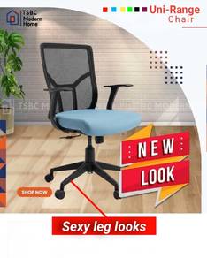 Secondhand Uni-Range Office Chair with Mesh Back &