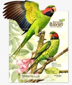 Miniature Sheet Parrots Malaysia 2026
