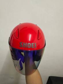 shoei jstream shine red 