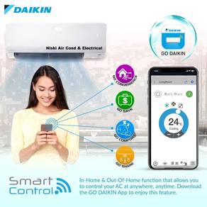 Daikin 2hp Aircond +install