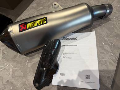 AKRAPOVIC SLIP ON TITANIUM(MUFFLER) Original Carbo