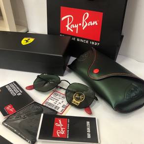 Ray Ban Original Rayban Ferrari Hexagonal Flat RB