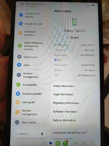 samsung tab a11 8ram 128g black
