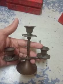 Vintage Brass Candle Holder 