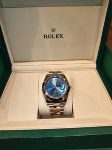 Rolex Datejust 41 Azzurro Blue 126300