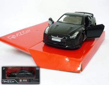 Nissan SKYLINE GTR R35 1/36 model car- matte black