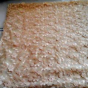 NEW Gold Lace saree