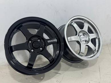 Sport Rim Baru 16 TE37 myvi city vios yaris ativa