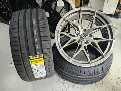 BMW E90 F30 F32 X1 E84 19" Rim + Tayar Baru R85