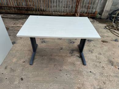 4ft Steel Frame Office Table Meja Writing Desk