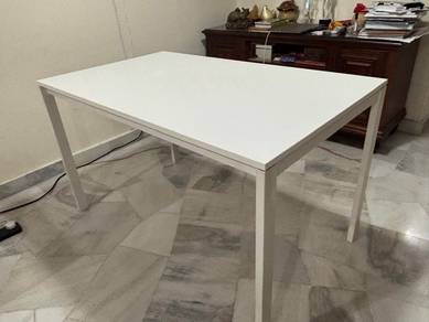 Ikea white Working/Dining Table for sale