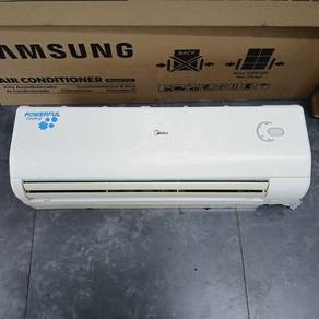 Aircond Second Midea 1hp🔥SIAP PASANG D30825