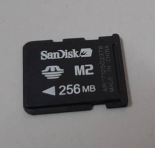 SanDisk 256MB M2 Memory Card