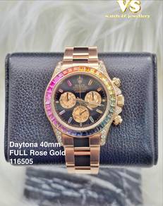 Rolex Daytona 116505 convert Rajnbow bezel diamond