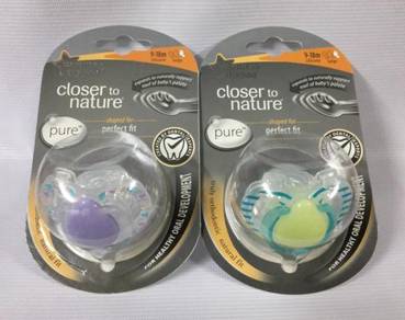 Tommee Tippee Closer to Nature Silicone Soothers