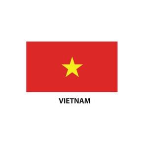 Bendera Vietnam (Polyester) 3 x 5ft