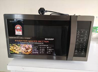 Sharp R759EBS Inverter Microwave Oven with Grill 
