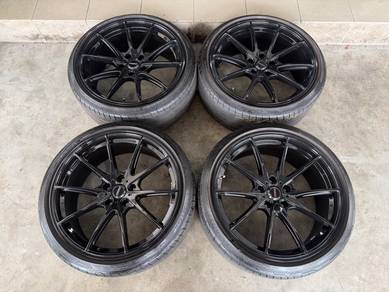 Rim rays g25 19 inch gloss black mk8 passat a4 a45