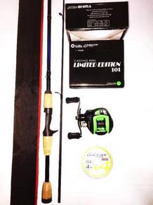 Shakespeare rod combo awashima limited green