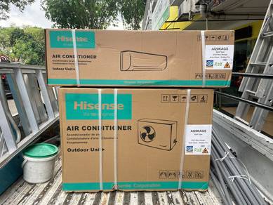 Hisense 1.0hp Non Harga Siap Pasang Aircond KL507