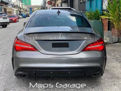 Mercedes benz cla cla45 amg FL facelift diffuser