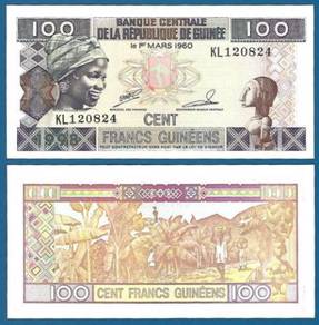 Guinea 100 Francs P 35 a 1998 UNC