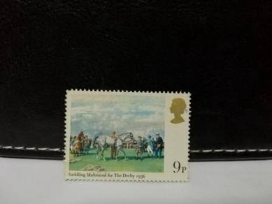 1979 UK Stamp The Derby Horse Racing