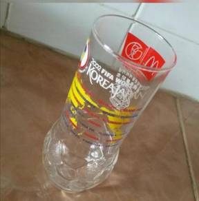 Coca cola Korea Japan 2002 glass cup