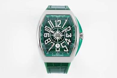 Franck Muller Green Rubber Strap 