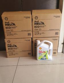 Fully synthetic Shell Helix ECO 0W20 Engine Minyak