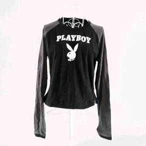 Playboy Big Logo Long Sleeve Tee