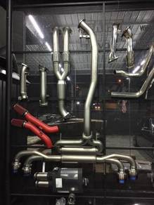 Nissan Skyline GTR R35 Exhaust system