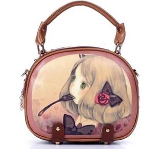 B1724 Cute Girl Design Ladies Sling Bag Handbag