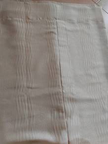 New Curtain 2pcs-Lebar 196cm,Panjang 219cm