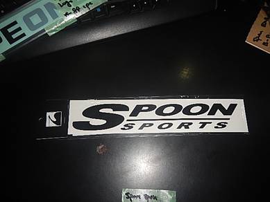 Spoon Sport Logo Sticker Fd2 Fk8 Gk5 Ek9 Dc2 Eg6