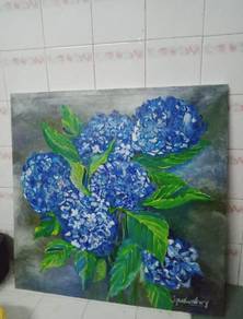 Frame Lukisan 100% original seni 