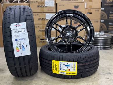 Sport Rim Baru 16 Enkei RPF1 Glossy Black SiapTaya