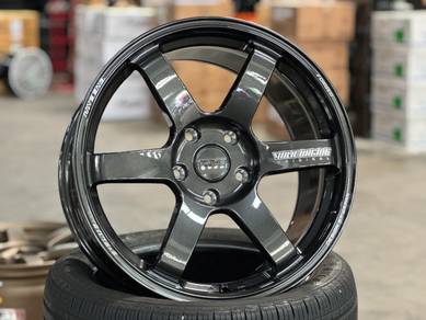 NEW 18 AOW TE37 S Plus GM Rim Civic Type R FK8 FL5