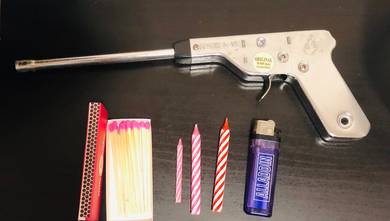 Lighter, spark electronic gas ignitor gun, matches