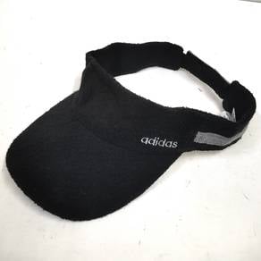 Adidas Unisex Fleece Black Visor