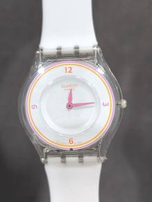 Swatch Vintage Skin Ultra Thin Watch