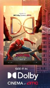 Limited Dolby Atmos AMC Poster Spiderman BND